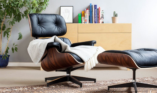 The making of an Eames lounge chair