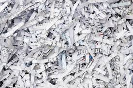 Different types of paper shredding